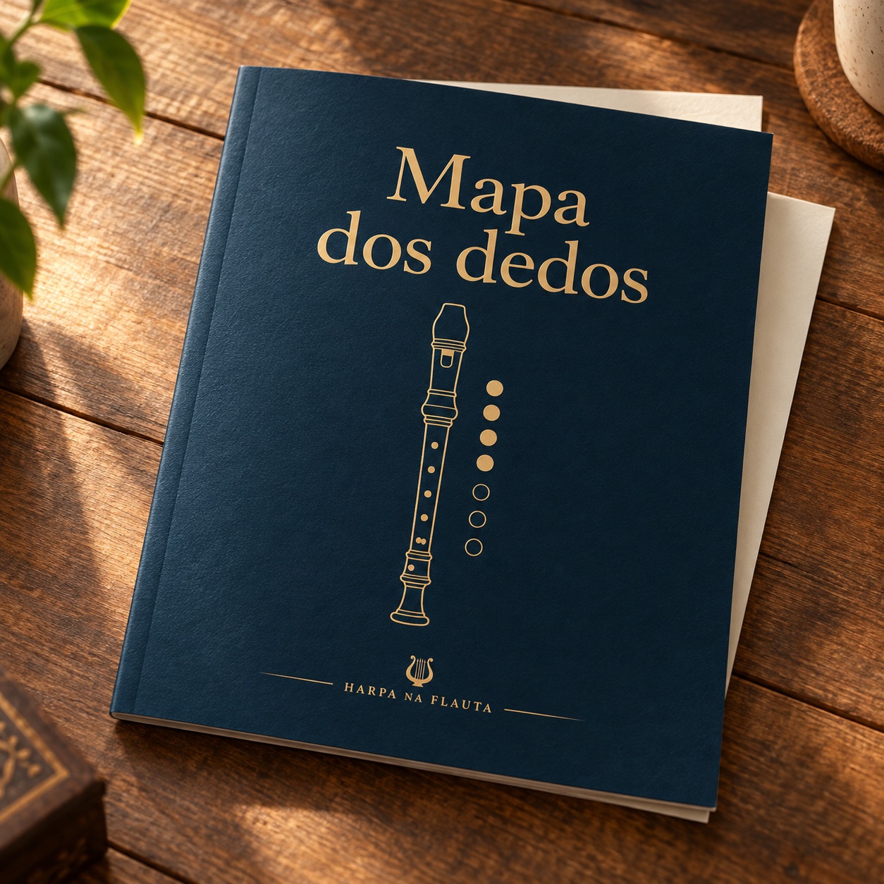 Mockup ilustrativo do guia Mapa dos dedos
